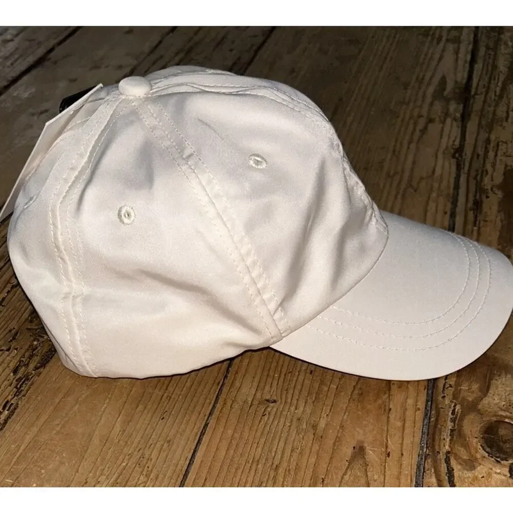 La Valentina Ivory Women’s Hat Adjustable Strap NWT